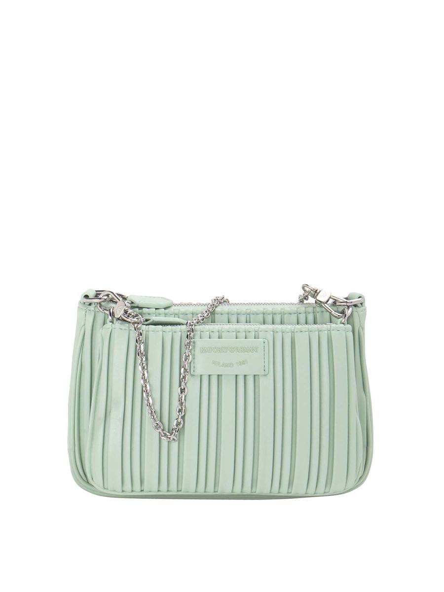 Emporio Armani Sac Porté Épaule - Vert