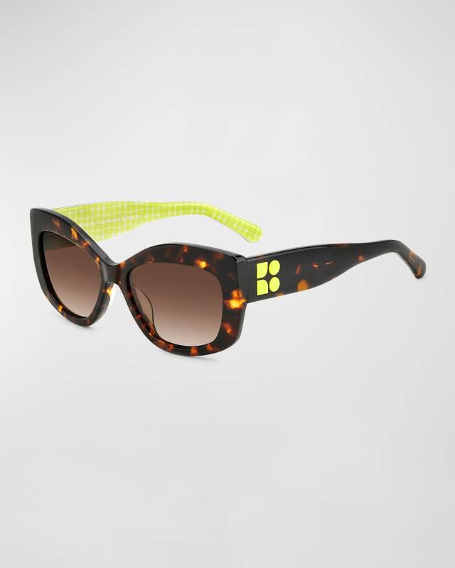 frida acetate butterfly sunglasses