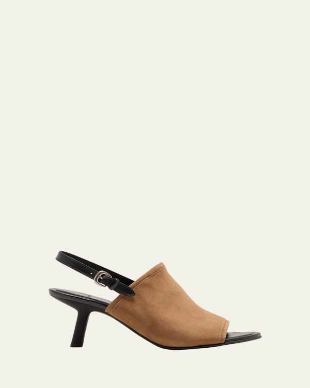 Jana Suede Slingback Sandals