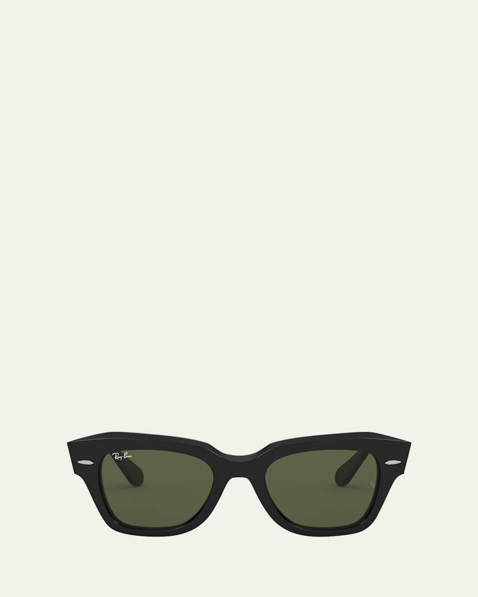 Square Acetate Sunglasses, 49MM