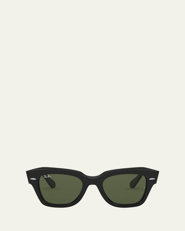 Square Acetate Sunglasses, 49MM
