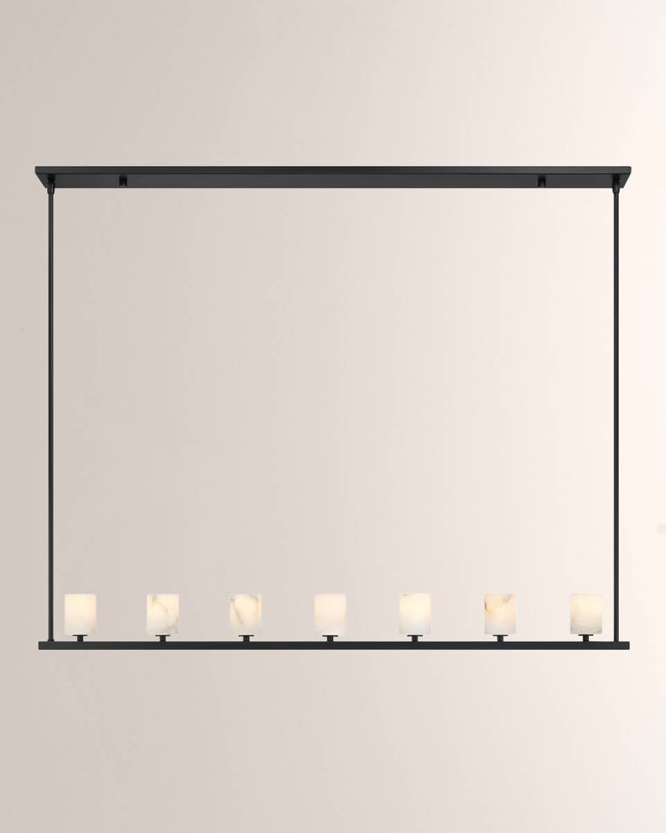 Aragon 56" Linear 7-Light Chandelier