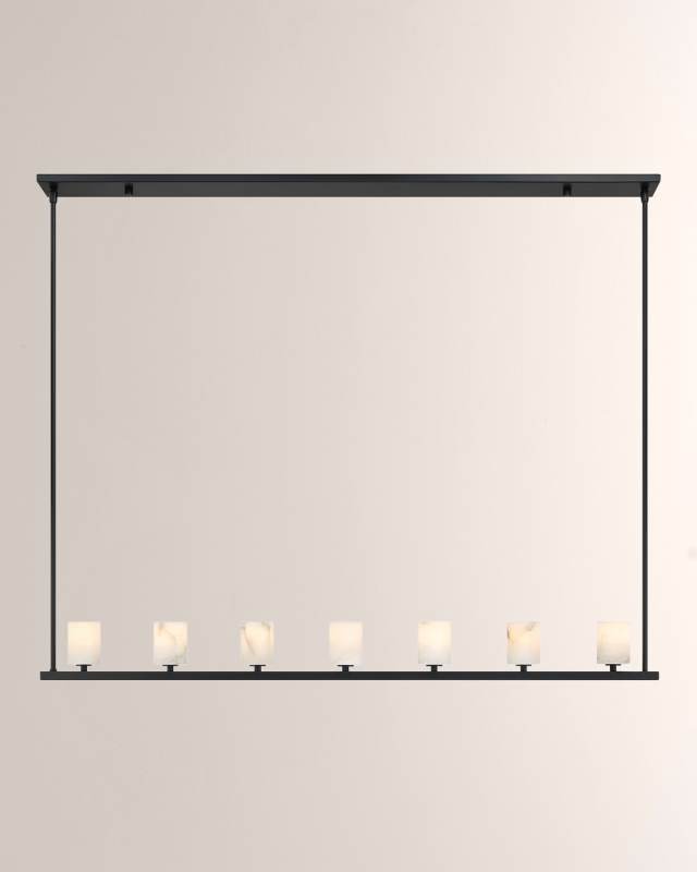 Aragon 56" Linear 7-Light Chandelier