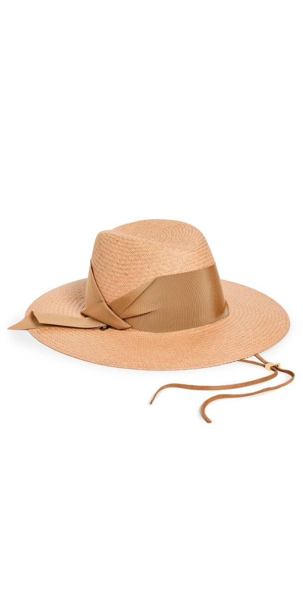 Freya Field Gardenia Straw Hat Tan/Camel