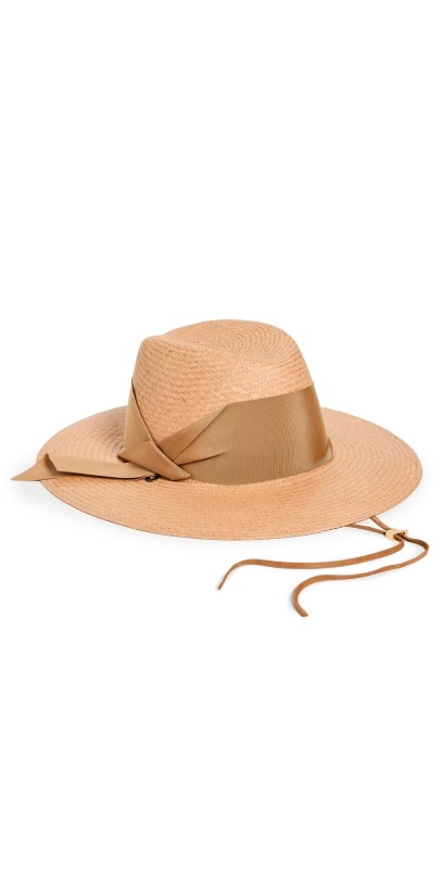 Freya Field Gardenia Straw Hat Tan/Camel