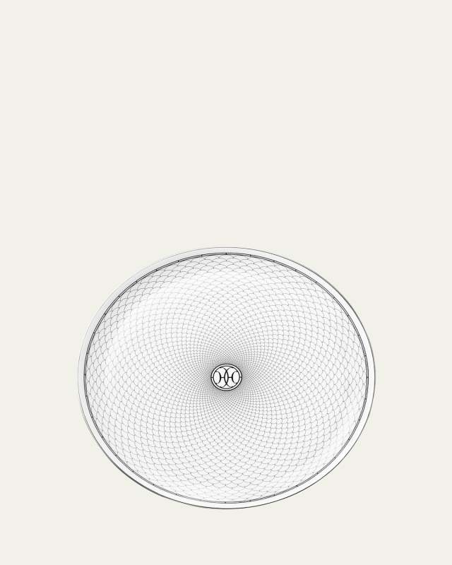 H Deco Tart Platter