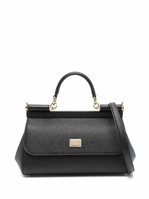 medium Sicily leather tote bag