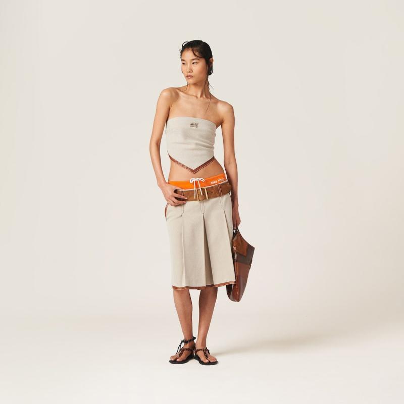 MIU MIU Canvas top