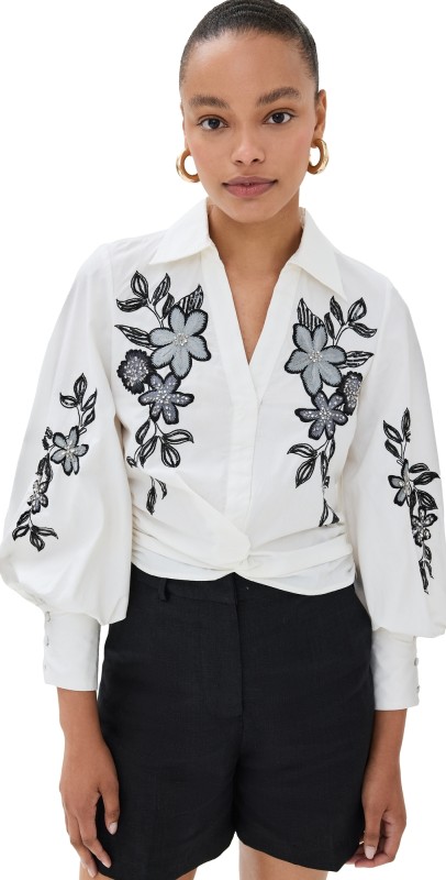 Figue Carrie Top Chalk