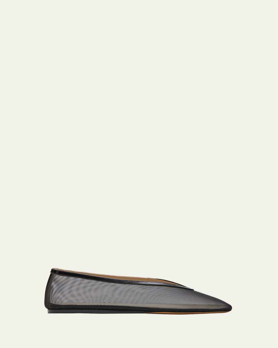 Luna Mesh Ballerina Flats