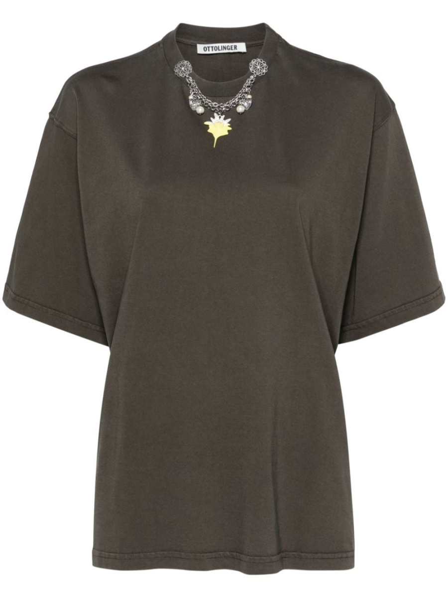 Oversized Charm organic cotton T-shirt