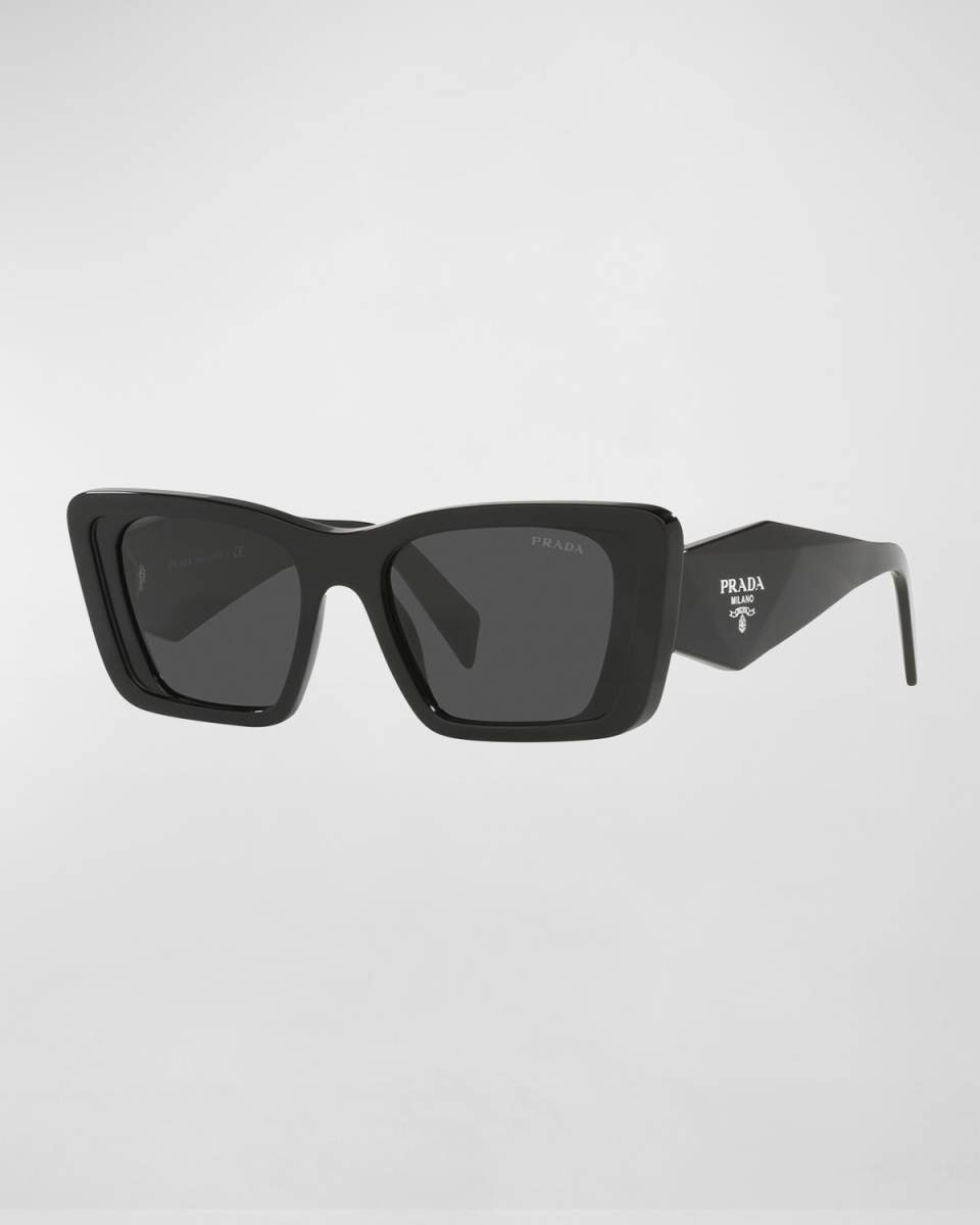 Geometric Acetate Butterfly Sunglasses