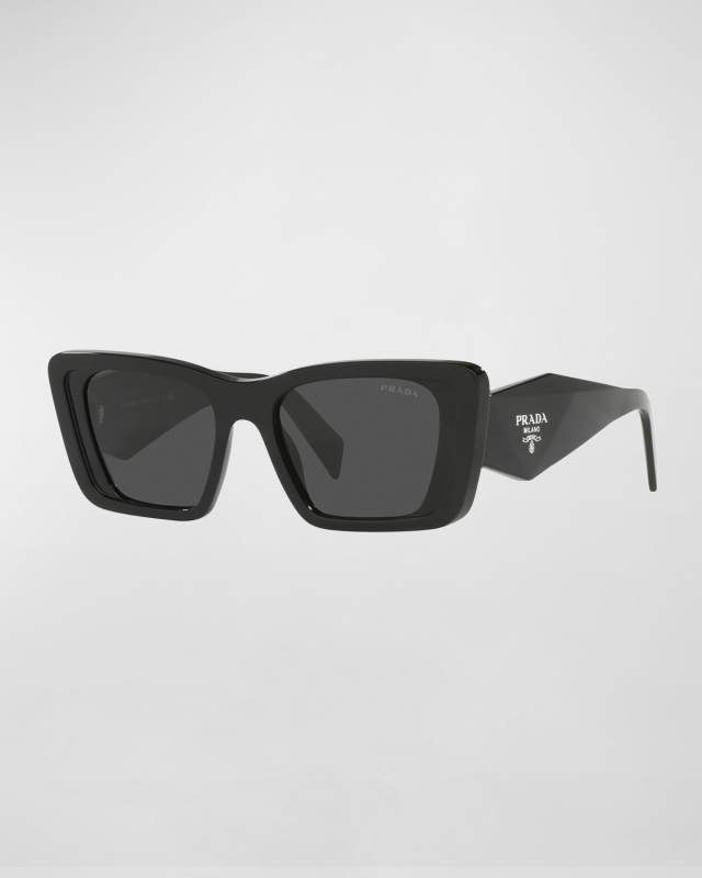 Geometric Acetate Butterfly Sunglasses