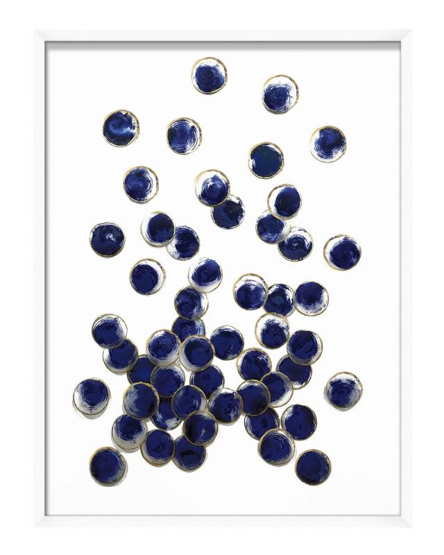"Grand Blue Capiz 2" Giclee Print