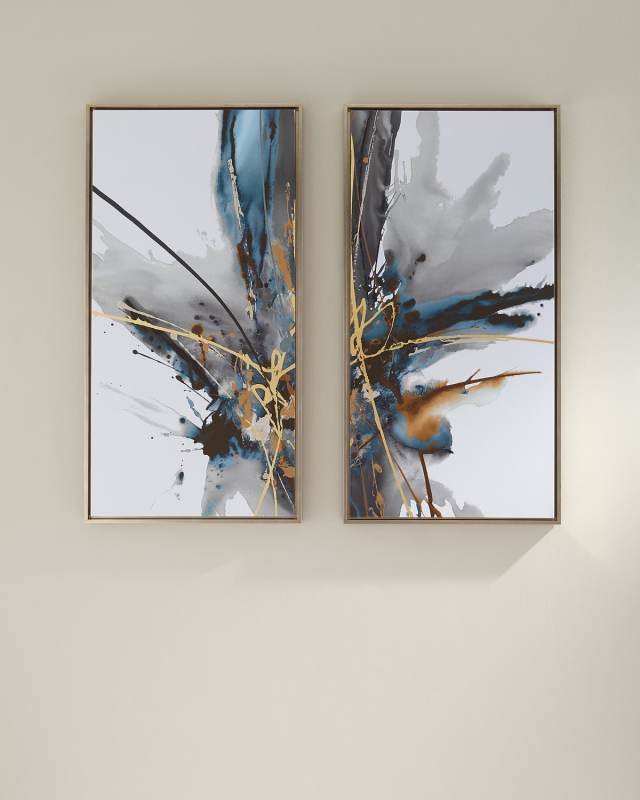 "Gray Adventure" Giclee Canvas Art