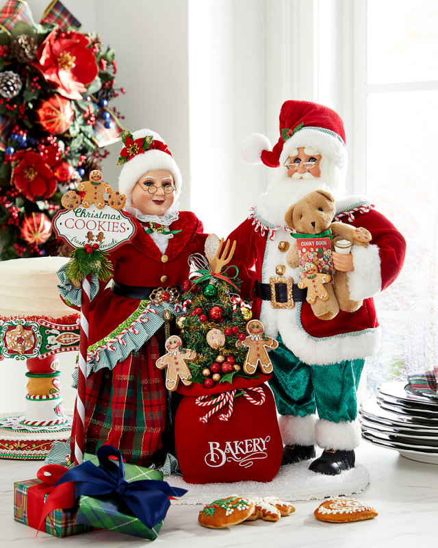 Claus Cookie Bakery Christmas Decoration