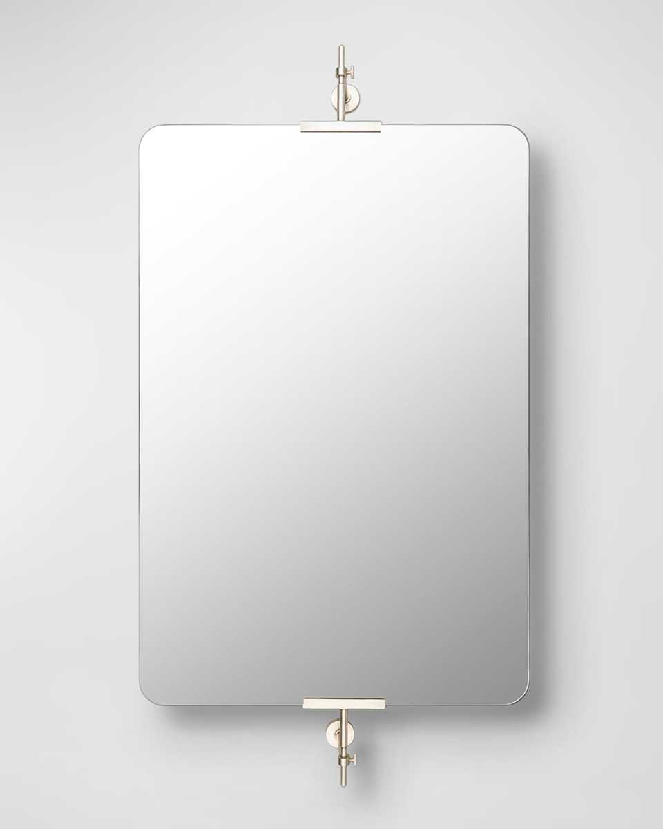 Anastasya 46" Wall Mirror, Silver