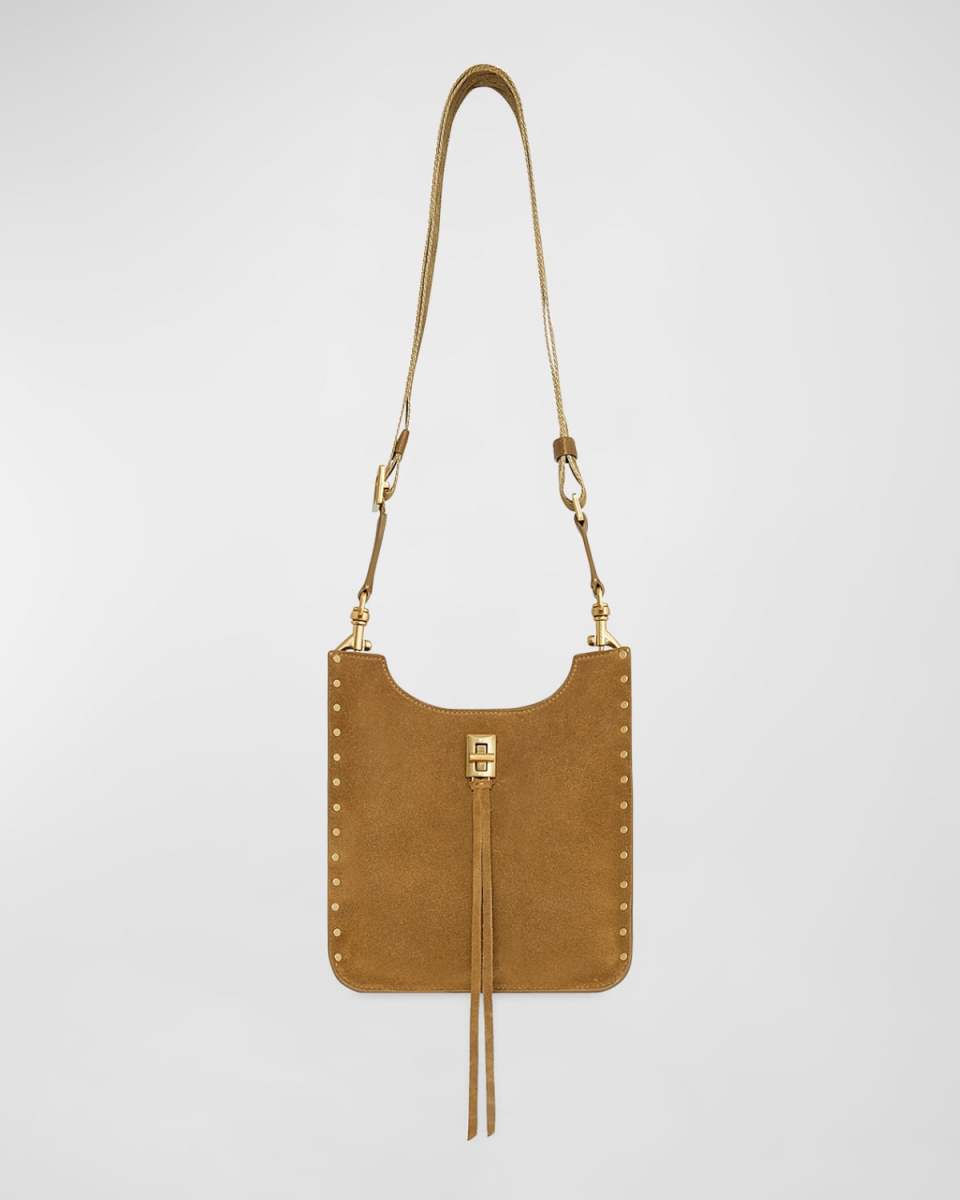 Darren Feed Mini Leather Crossbody Bag