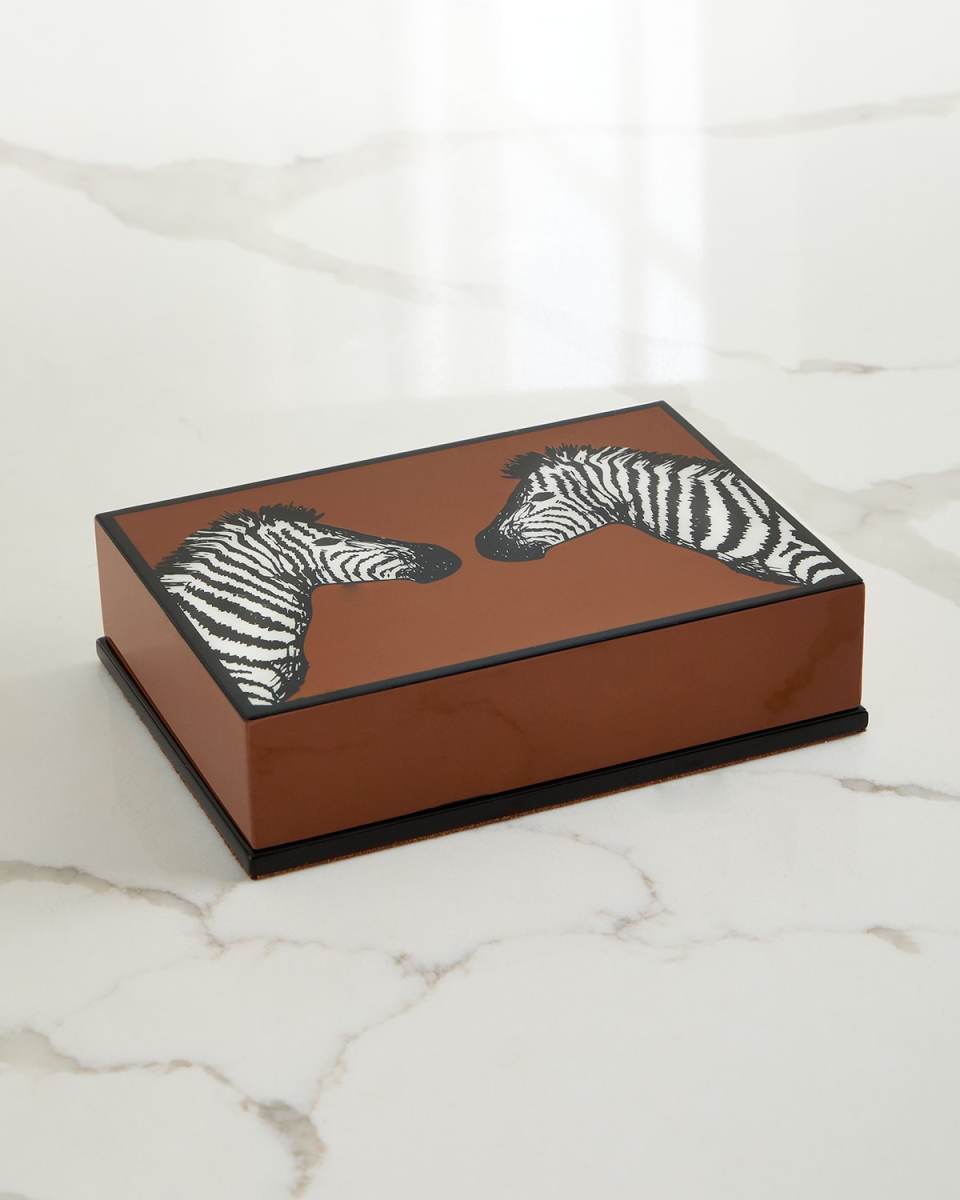 Zebra Lacquer Card Set