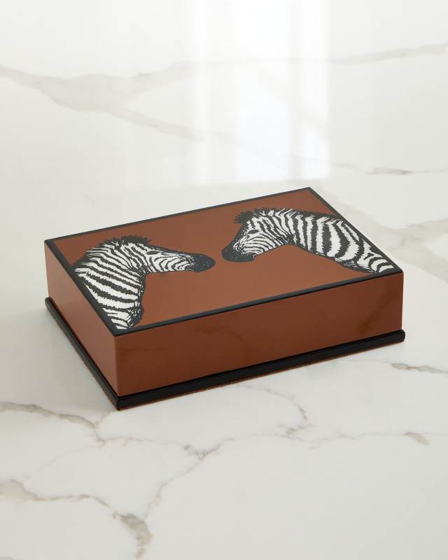 Zebra Lacquer Card Set