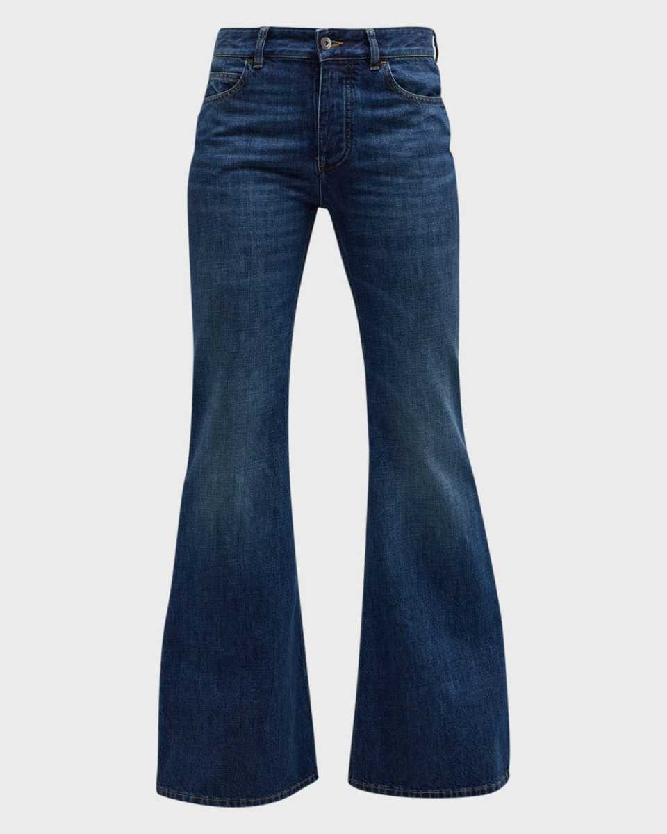 Flare Denim Trousers