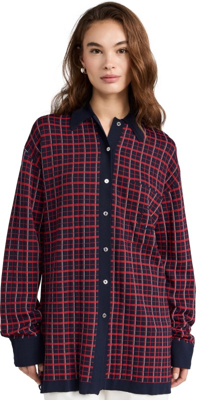 SIMONMILLER Blaz Jacket Red Plaid