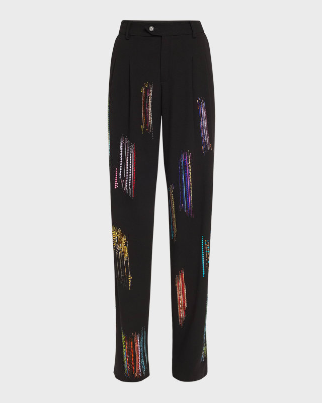 FWB Baggy Trousers with Crystal Detai