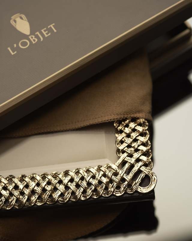 Gold Braid 5" x 7" Picture Frame