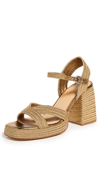 Castañer Valle Sandals Gold