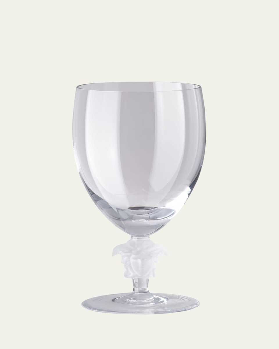 Medusa Lumiere Short Stem Clear Water Goblets, Set of 2