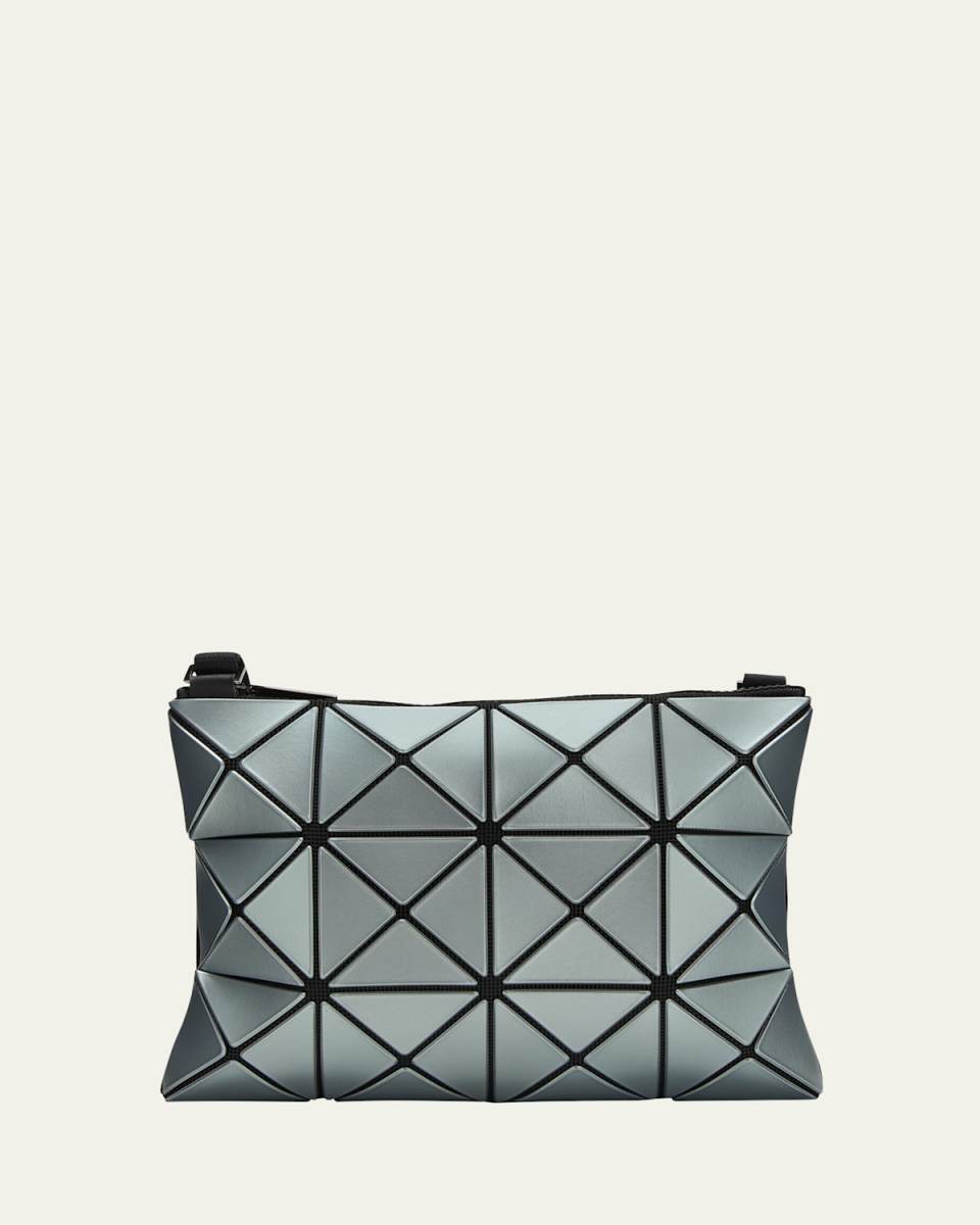 Lucent Metallic Geo Crossbody Bag