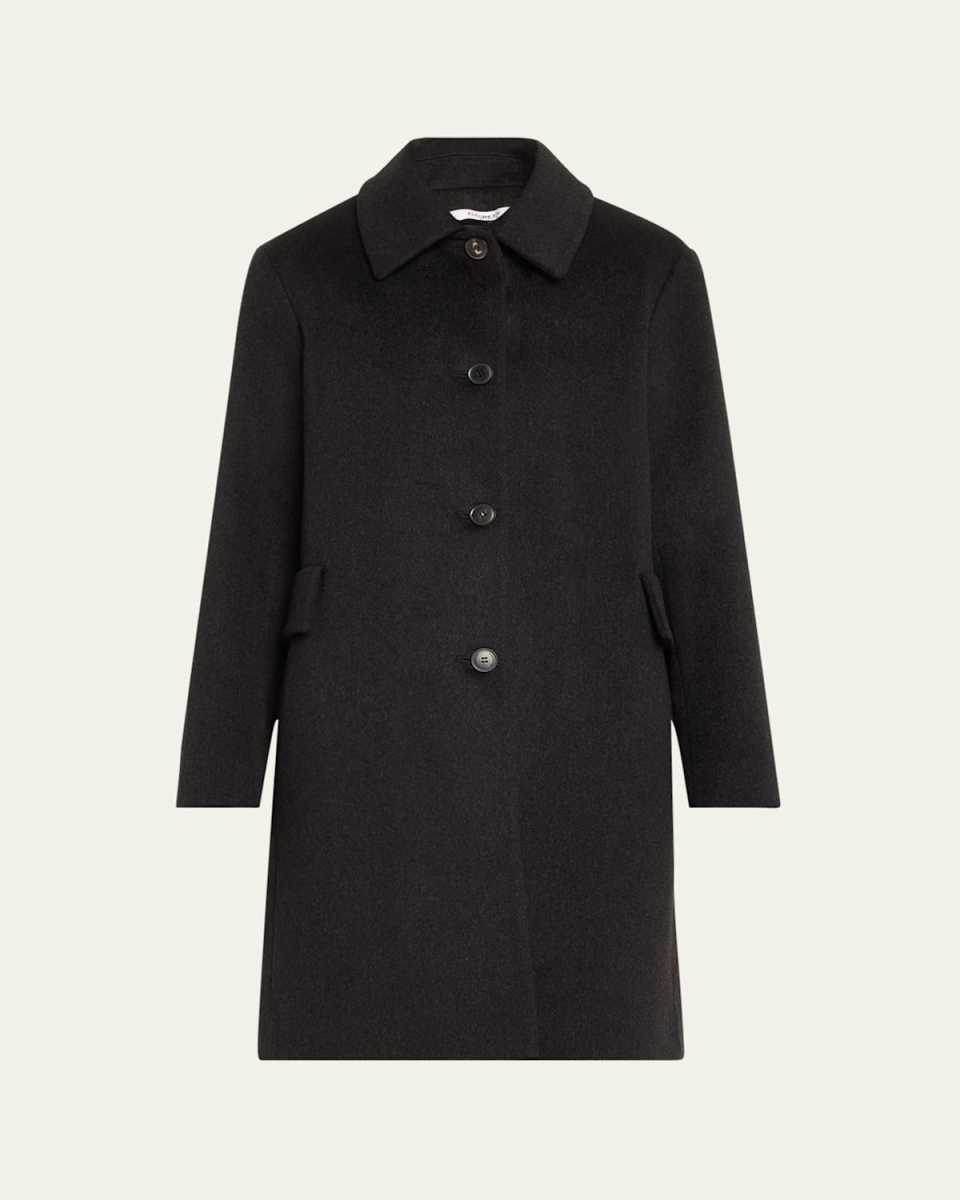 Remi Club Collar Wool Coat