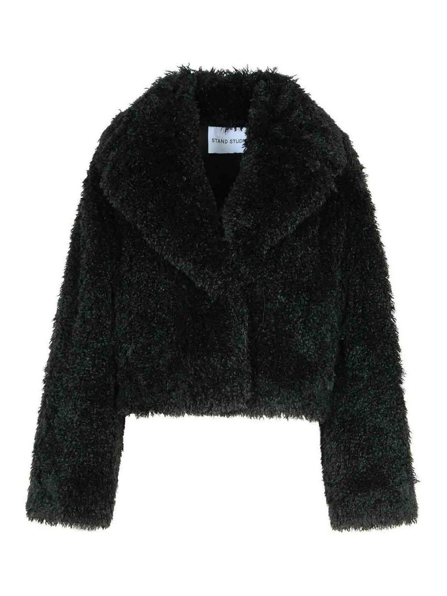 Stand Studio Manteau Court - Noir