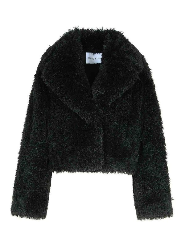 Stand Studio Manteau Court - Noir