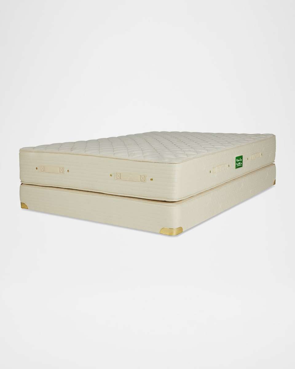 Nature Luxe Ultra Plush Latex Quilt-Top Mattress and Box Spring Set