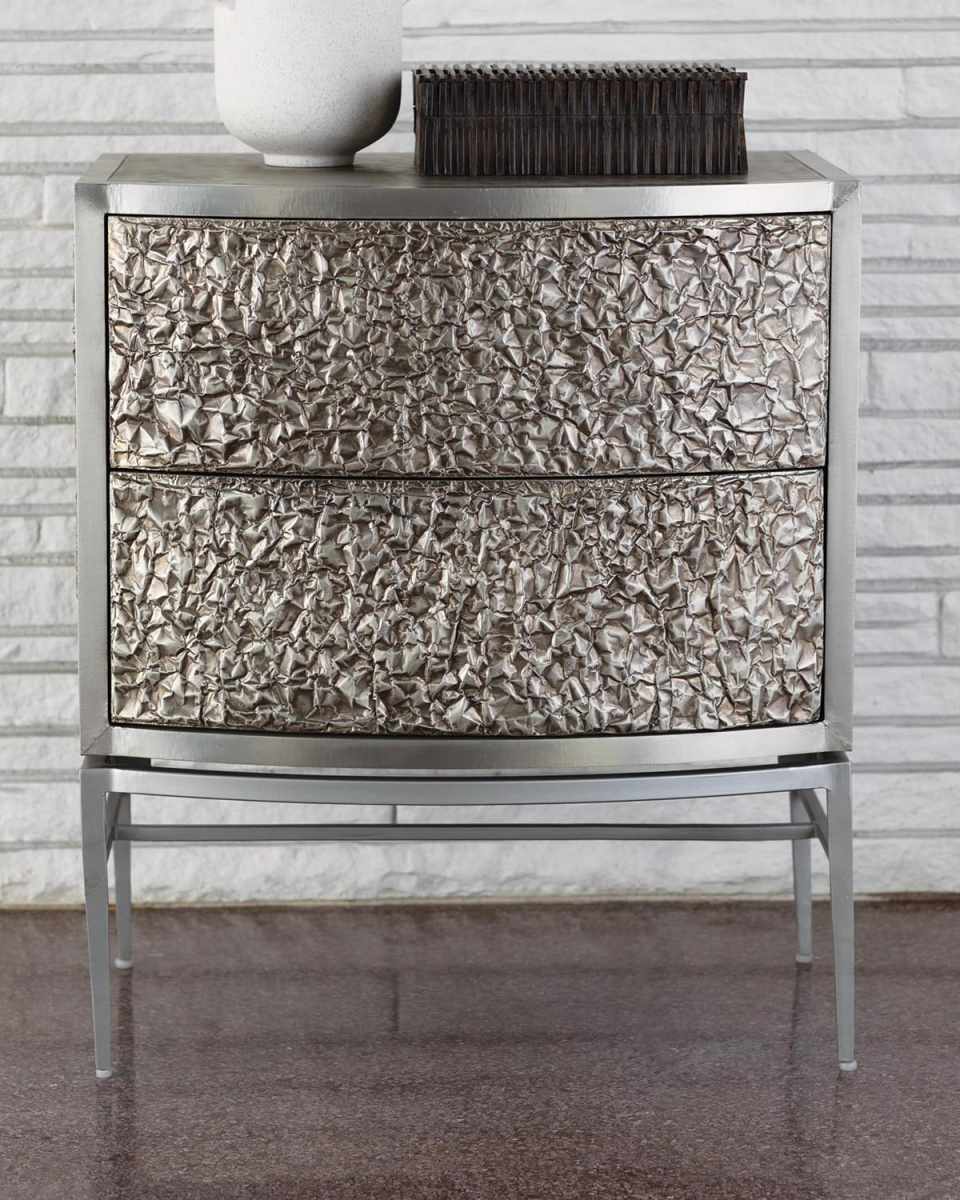 Crinkle Bedside Chest