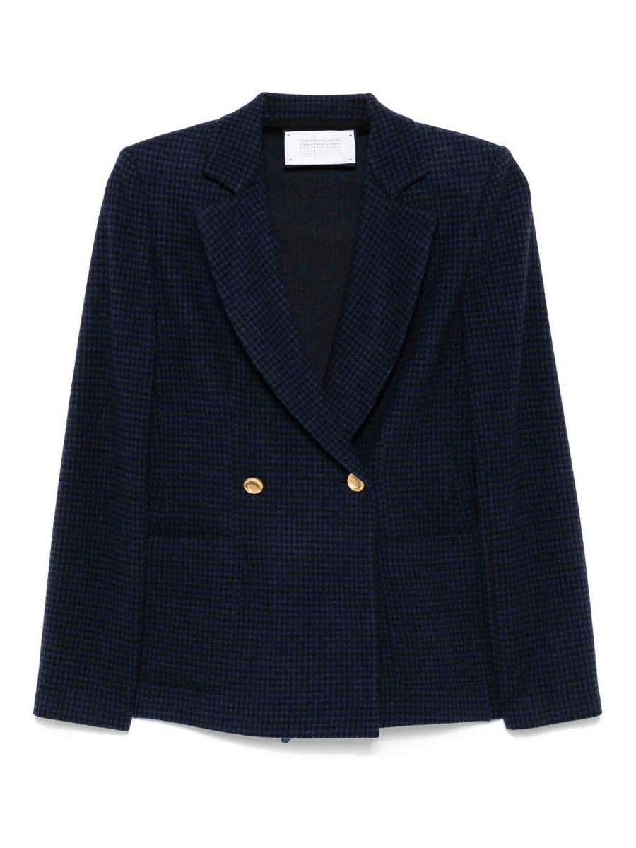 Harris Wharf London Blazer - Bleu Foncé