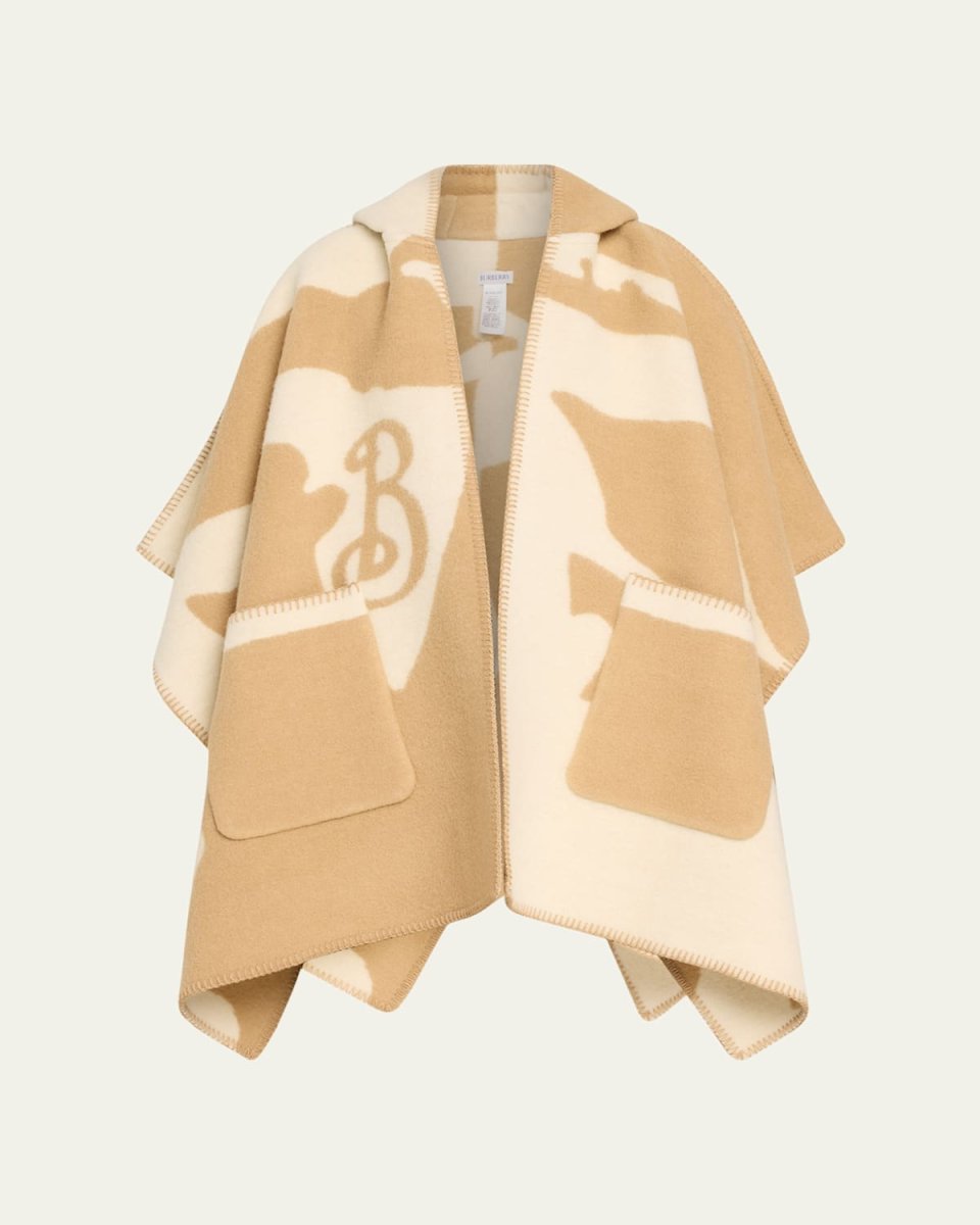 Catherine EKD Wool Hooded Cape