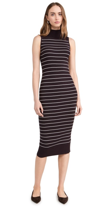 Madewell Mandrell Sweater Dress Espresso