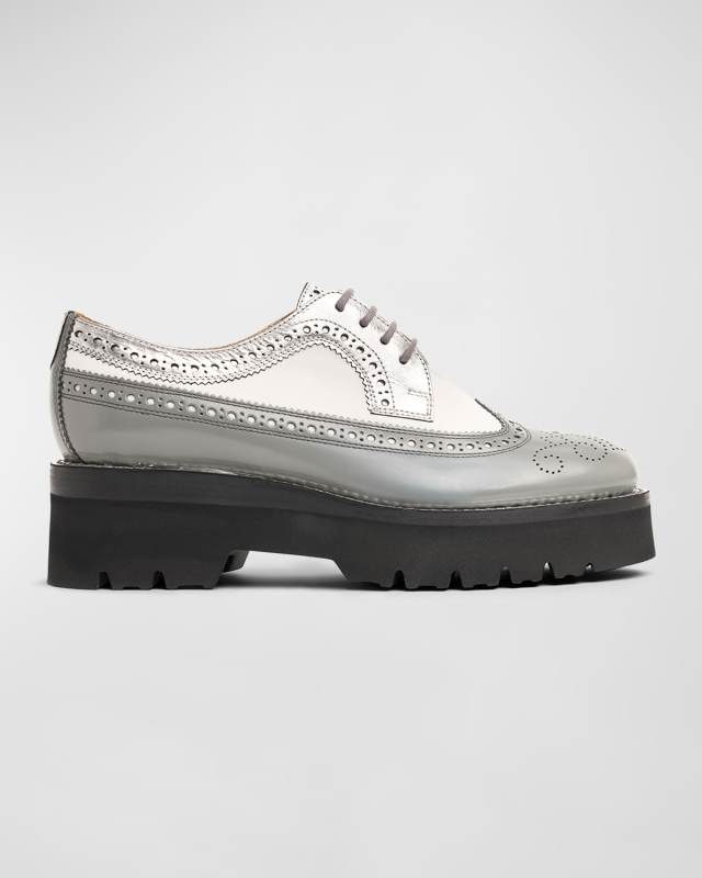 Miss Lucy Wing-Tip Platform Oxfords