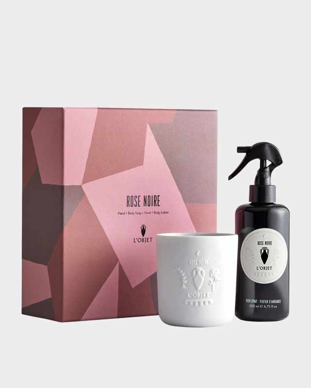 Rose Noire Gift Set: Home Fragrance