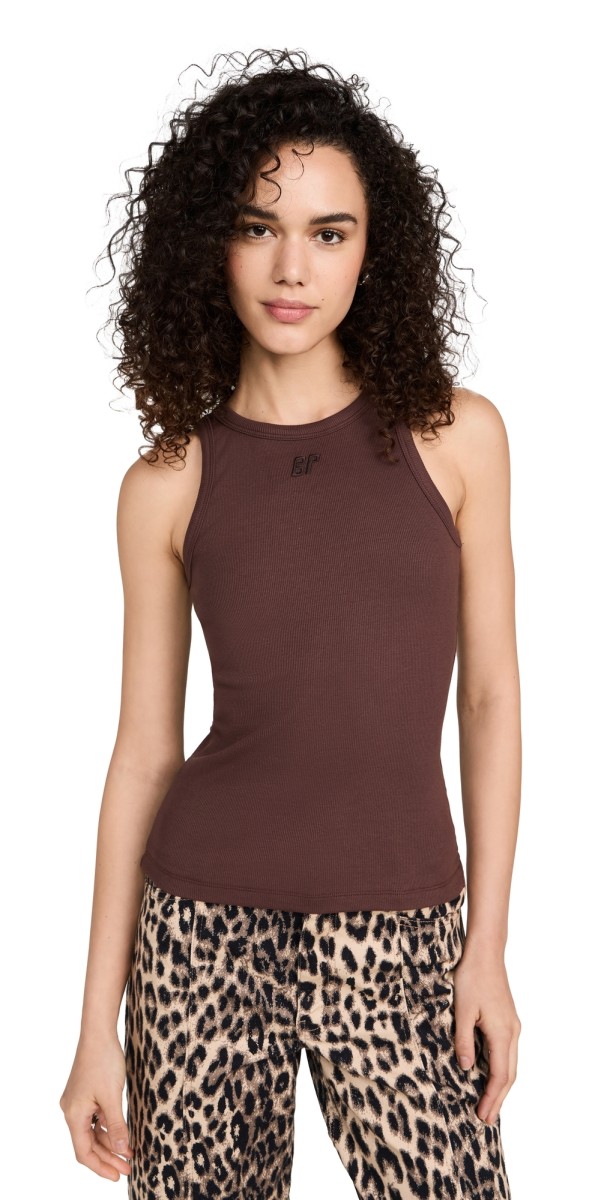 BAUM UND PFERDGARTEN Joly Tank Top Deep Mahogany