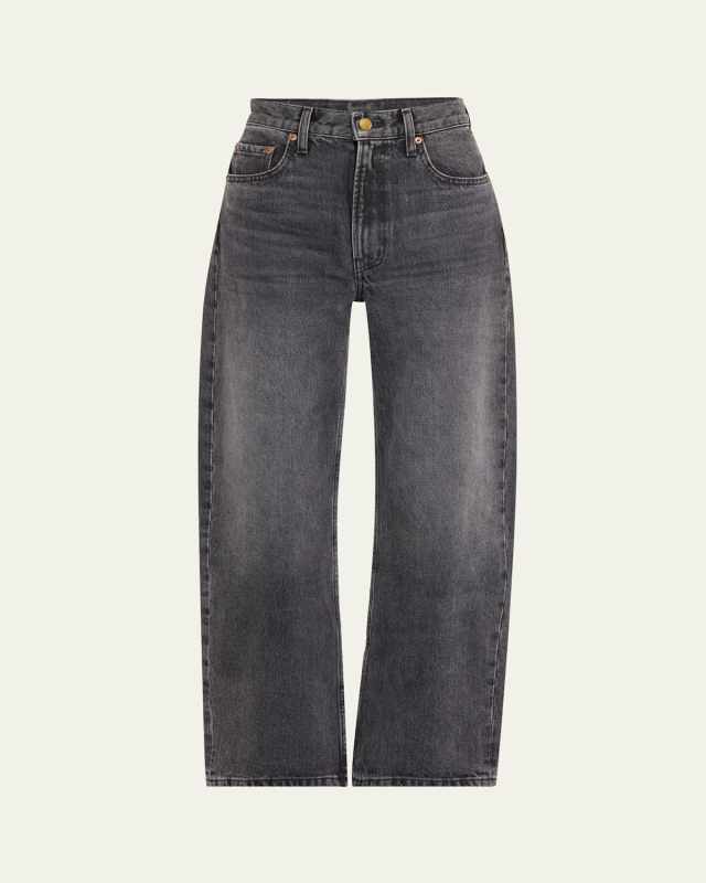 Leroy Mid Relaxed Bow-Leg Jeans