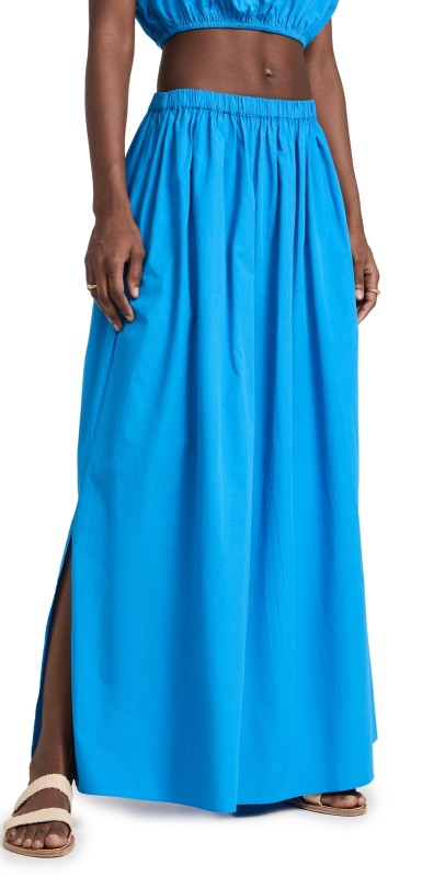 Playa Lucila Maxi Skirt Blue
