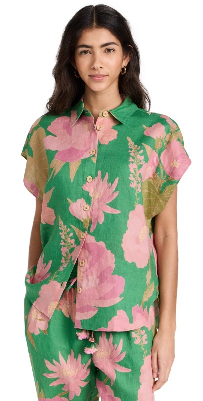 FARM Rio Winter Garden Shirt Winter Garden Green