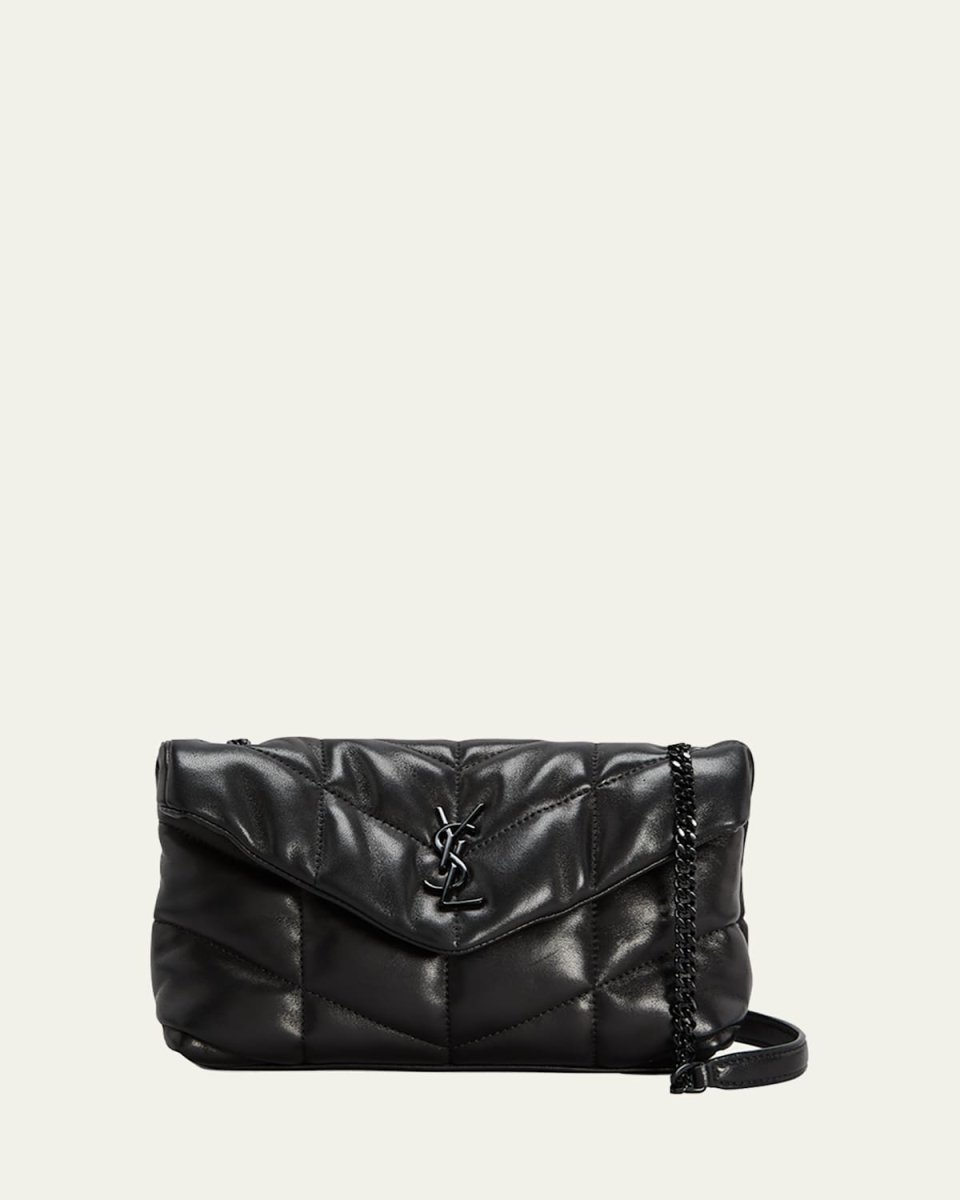 Loulou Toy YSL Puffer Leather Crossbody Bag
