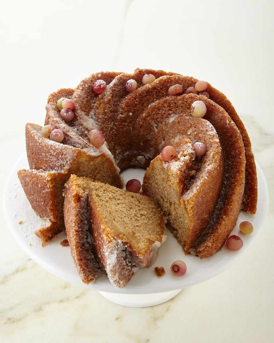 Sweet Potato Bourbon Cake