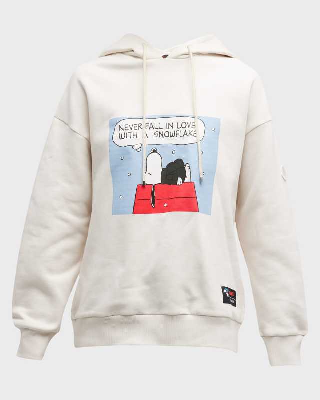 x Peanuts Graphic Hoodie Sweater