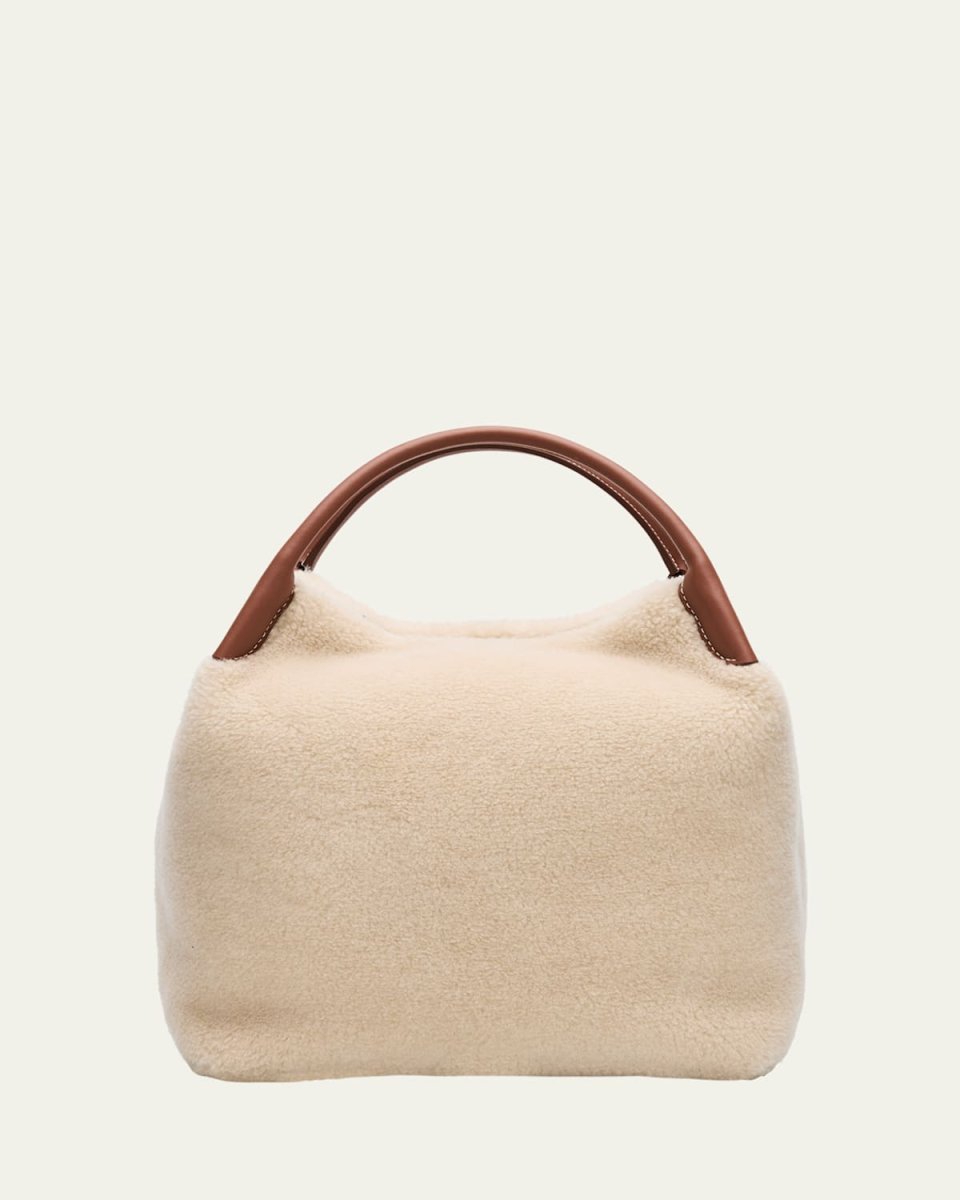 Bale Large Cashmere Top-Handle Bag
