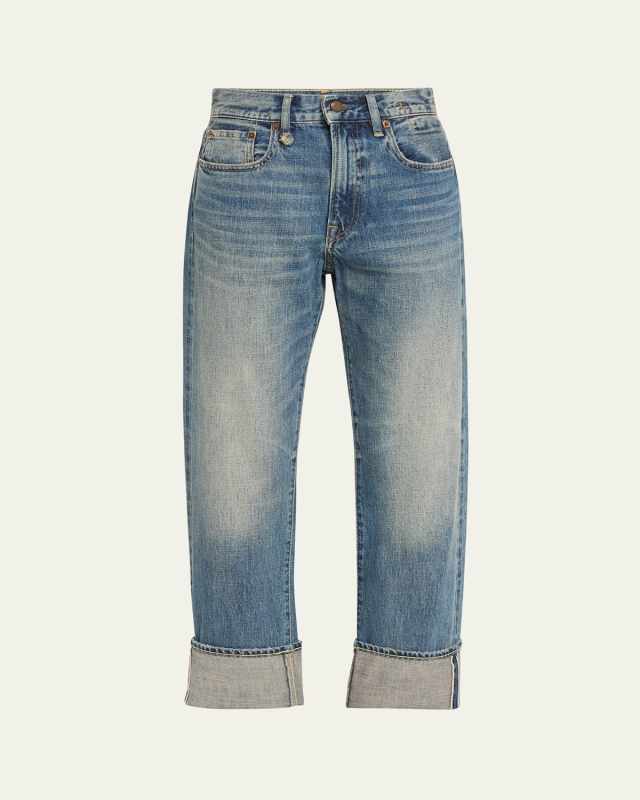 Cuffed Boyfriend Jeans